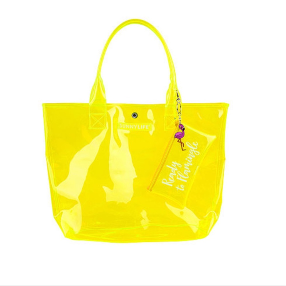 Market Neon Yellow Bag